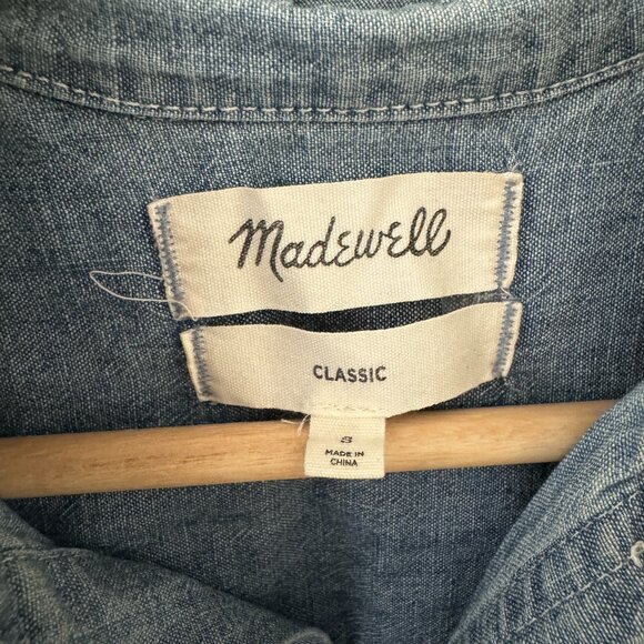 Madewell Chambray Work Shirt - Picture 3 of 4